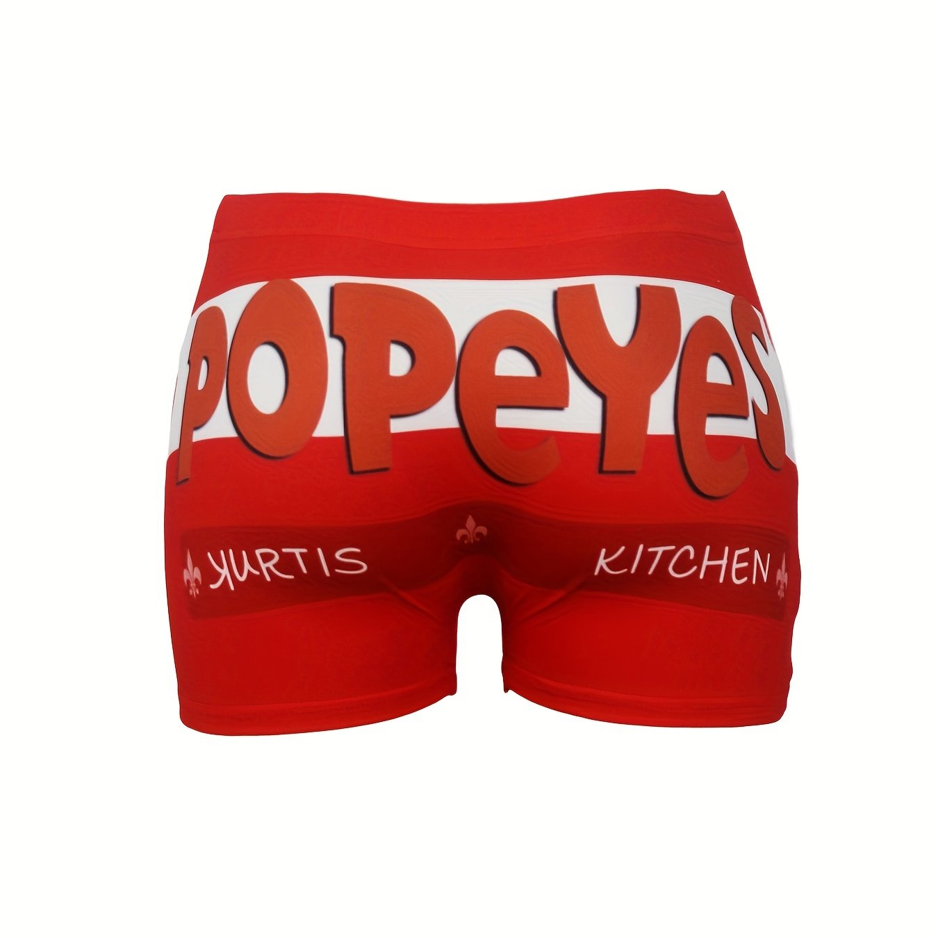 Colorblock Letter Print Skinny Yoga Shorts for Women
