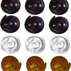 70th Birthday Spiral Ornament Golden