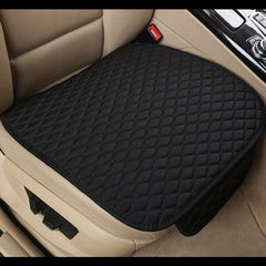 Flax Car Seat Cover Linen Fabric Breathable Protector Mat Pad