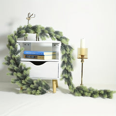 Artificial Pine Branch Christmas Wreath Desktop Decoration