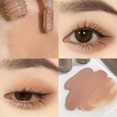 Long-Lasting Matte Liquid Eyeshadow in 4 Earth Tones