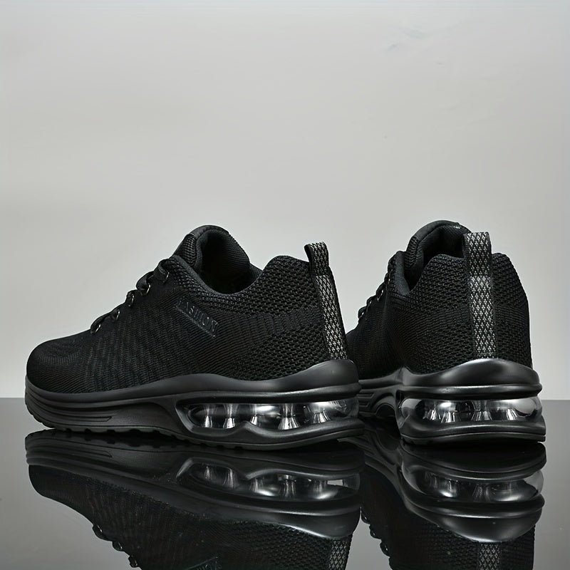 Men's Lace-up Sneakers Athletic Shoes Air Cushion Shock-absorbing Breathable