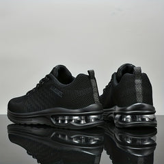 Men's Lace-up Sneakers Athletic Shoes Air Cushion Shock-absorbing Breathable