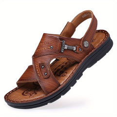 LAORENTOU Men's Wear-resistant Sandals Quick Drying Comfy Slides