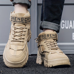 Men's Ankle Top Sneakers Wear Resistant Outdoor Shoes