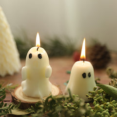 Halloween Ghost Candle Smokeless Fragrance Candle Christmas Decor