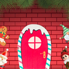 1pc Christmas Bookshelf Elf Doll Clothes Accessories