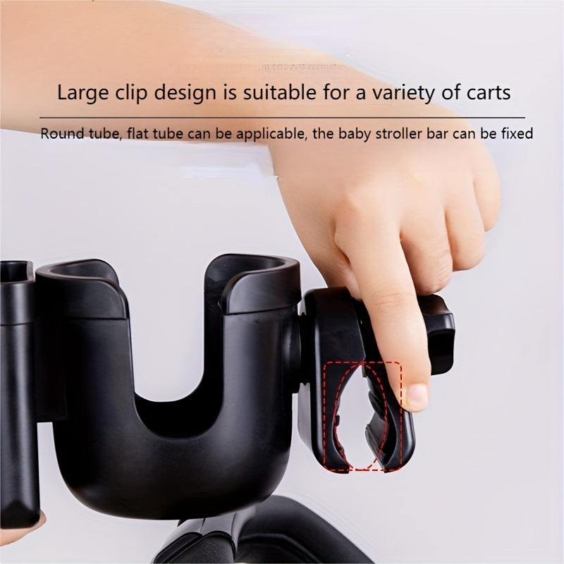 Baby Stroller Cup Holder 2 in 1 Phone Holder Accessories