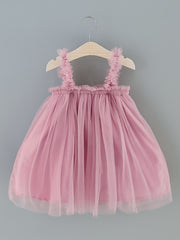 Baby Suspender Tutu Dress Princess Birthday Party Dresses