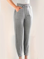 Women's Winter Yoga Pants Fleece Lined Drawstring Elastic Waistband