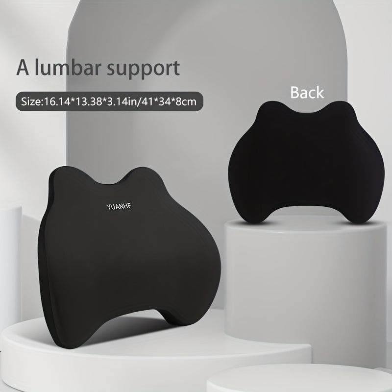 Memory Foam Car Neck Pillow Waist Cushion for Driving Auto Headrest Pillow
