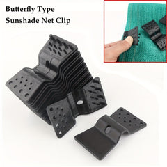 20pcs Sunshade Net Clips Greenhouse Film Clip Fasteners Garden Tools
