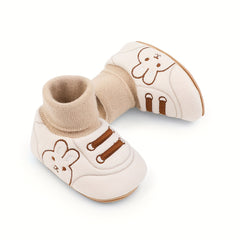 Rabbit Comfort Boots for Baby Girls Soft Warm Fleece Winter Boots