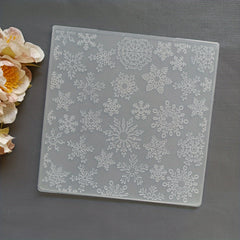 Snowflake Embossing Folders & Cutting Dies for Christmas Decorations