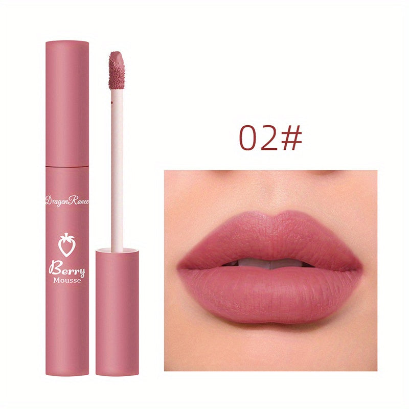 Matte Velvet Lip Glaze 12 Colors Long Lasting Lipstick