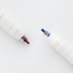 6pcs Double Line Stereo Gel Pens, Colorful Ink, Smooth Writing