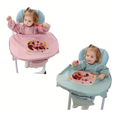 Waterproof Sleeved Bib Anti Stain Smock Apron