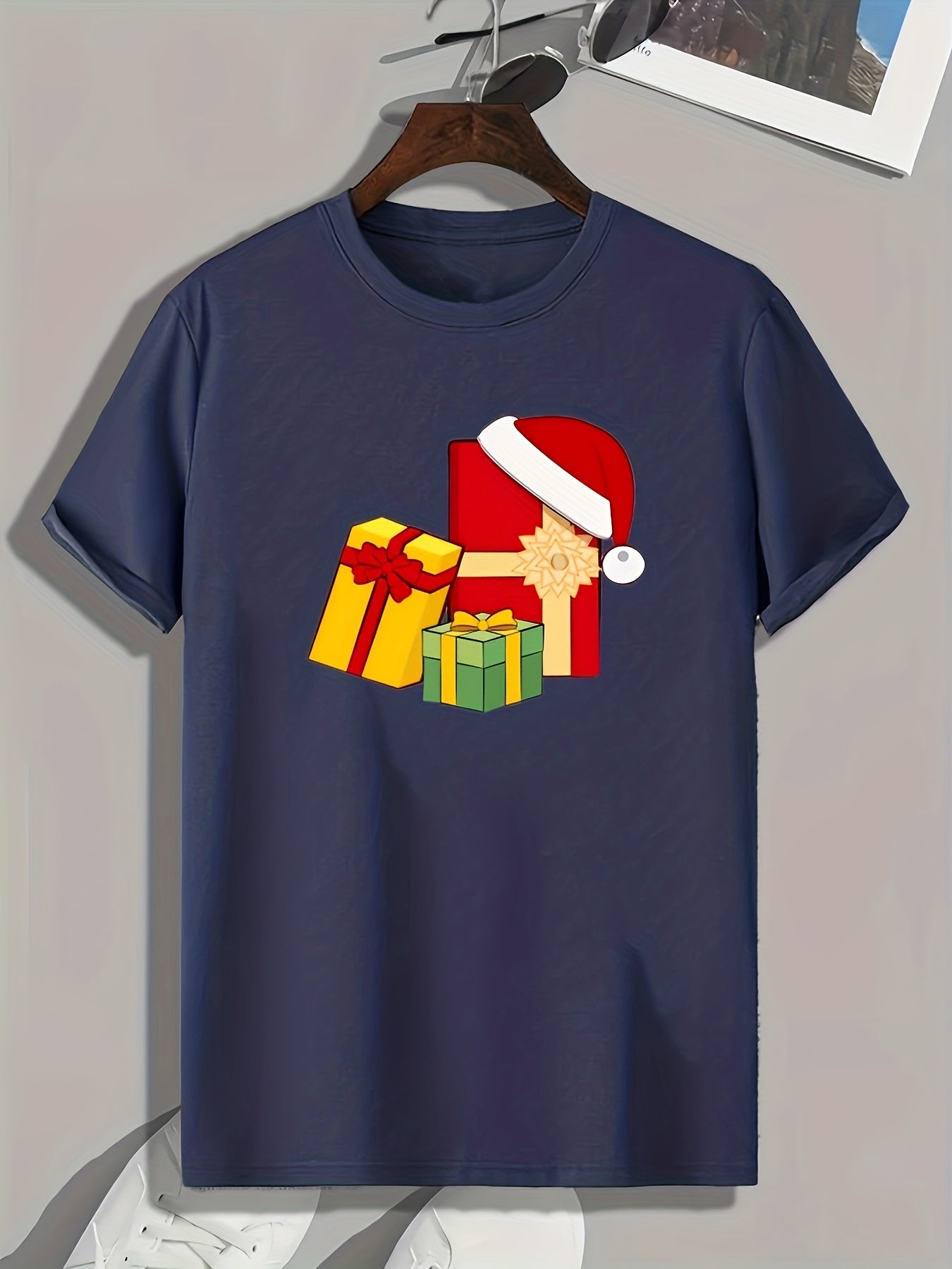 Men's Christmas Gift Graphic T-Shirt Casual Comfy Summer Tee