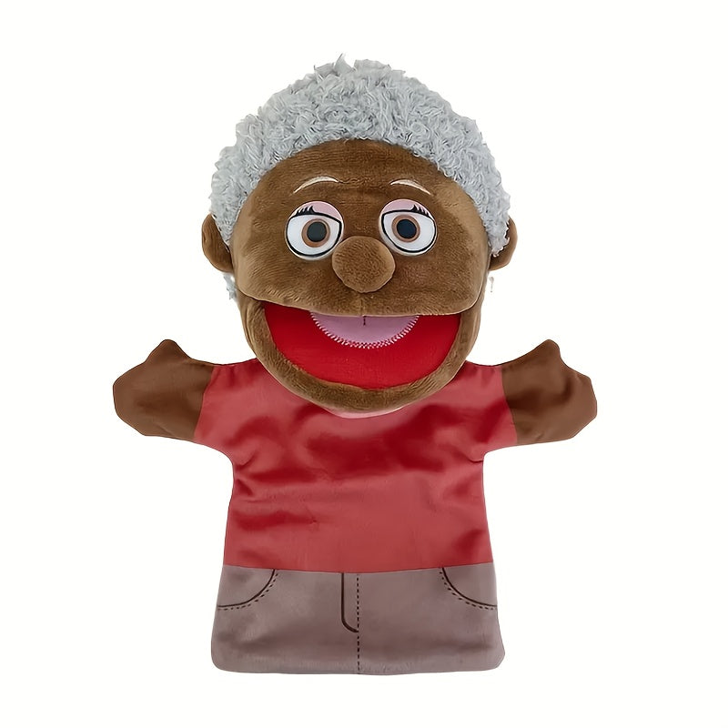 Interactive Family of Puppets for Role Playing Toys with Open Mouths