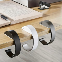 Portable Desk Side Backpack Hooks for Office