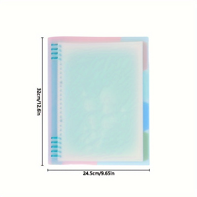 A4 Candy colored Notebook Refill Clip