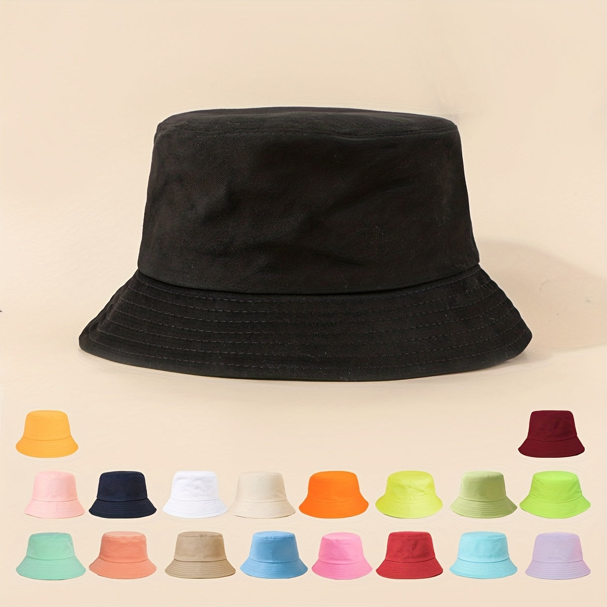 Y2K Candy Bucket Hat Casual Fisherman Hats for Women Men