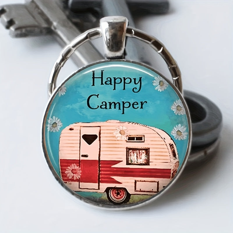 Retro Car Keychain Necklace for Boys and Girls