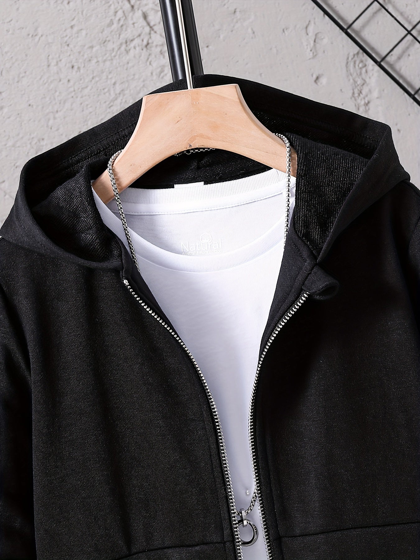 Boys Zip Up Hooded Sweatshirt Long Sleeve Hoodie Gym Sports Jacket