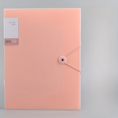 A4 Plastic File Box Thickened Data Office Ticket Storage Box