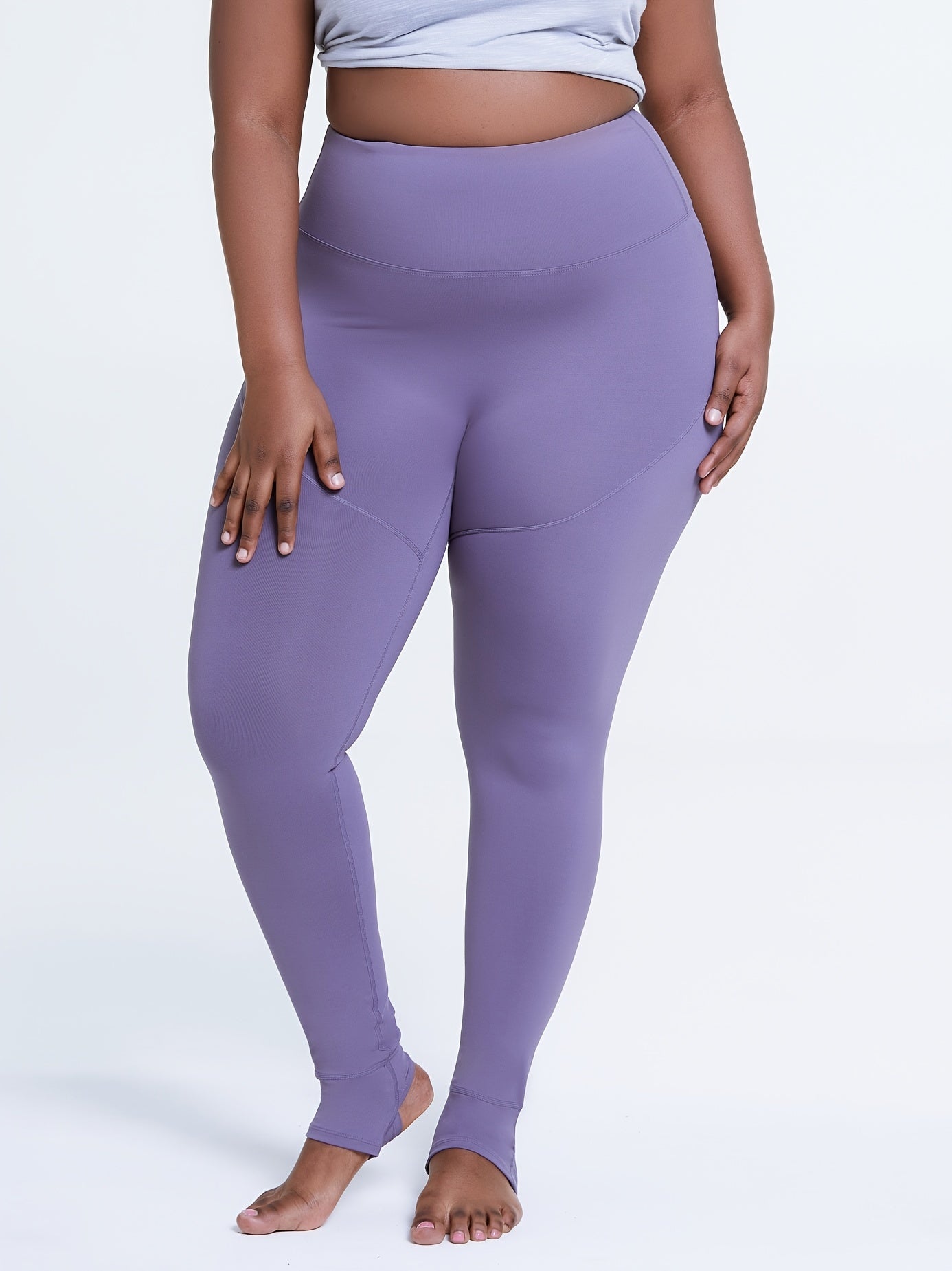 High Rise Sports Leggings Women's Plus Running Yoga Pants
