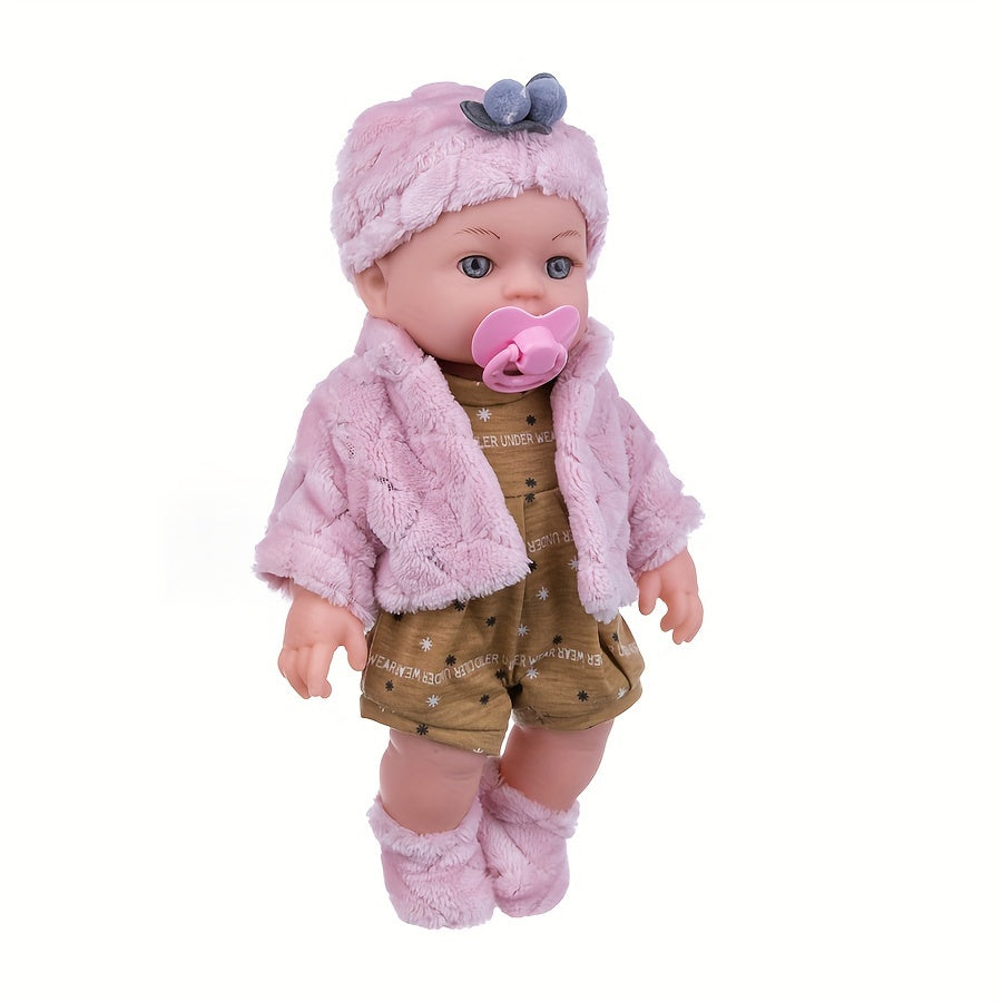 12 Inch Reborn Youngsters Doll Soft PVC Soothing Comfort for Kids