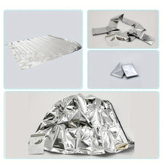 10pcs Emergency Mylar Thermal Blankets Waterproof Natural Disasters