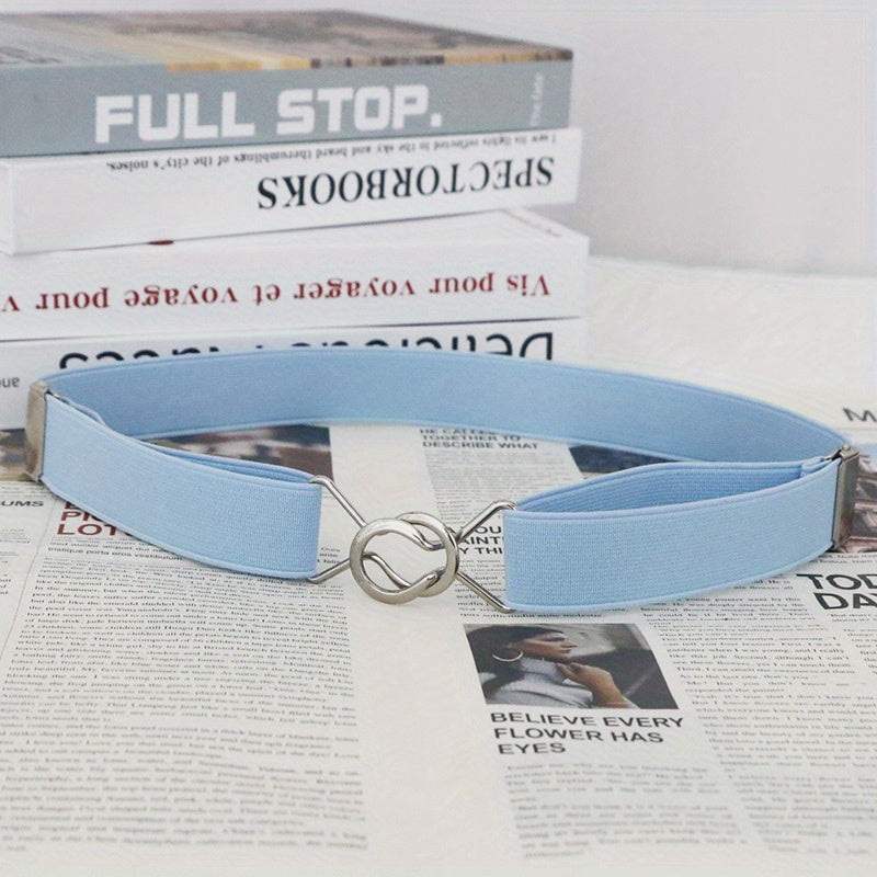 Adjustable Thin Belt for Girls Children School Uniform Pants