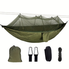 Portable Nylon Camping Hammock for Outdoor Hiking & Camping