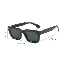 Square Sunglasses Big Paris UV400 Sunscreen Shades