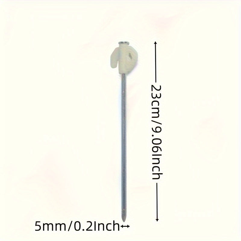 10pcs Camping Canopy Tent Nails Wind Rope Nail Butterfly Shaped Tent Stakes