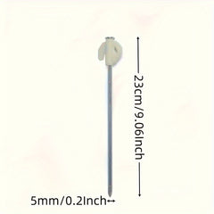 10pcs Camping Canopy Tent Nails Wind Rope Nail Butterfly Shaped Tent Stakes