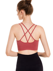 3pcs Wireless Double Straps Bra Set