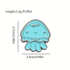 Marine Enamel Pin for Backpacks and Clothes - Holiday Gift for Kids