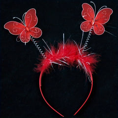 Cartoon Butterfly Hair Hoop Dress Up Headwear