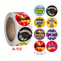 500 English Cartoon Fun Stickers for Kids