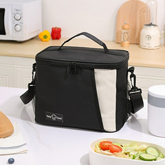 Waterproof Insulated Lunch Bag Large Capacity PEVA Lunch Box Holder
