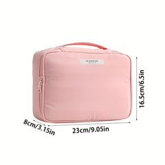Large Capacity Waterproof Cosmetic Storage Bag Portable Makeup Pouch