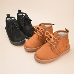 Girl's Comfy Ankle Boots Non Slip Casual Shoes Winter & Autumn