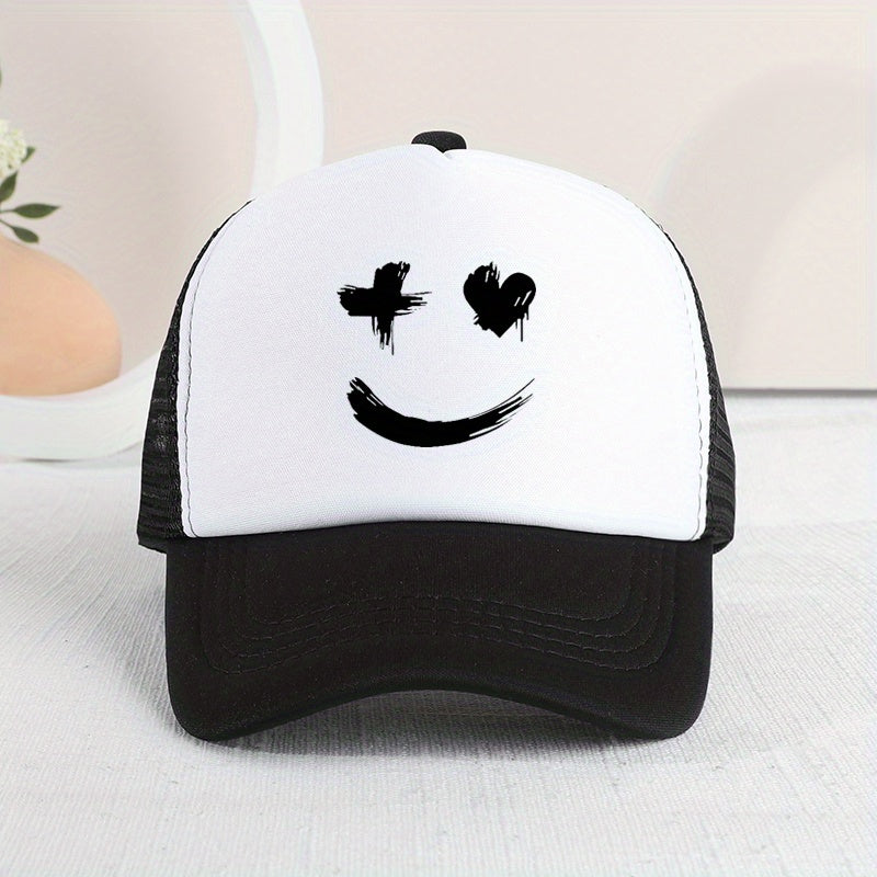 Casual Mesh Stitching Cap Sun Protection Comfortable Breathable Cap