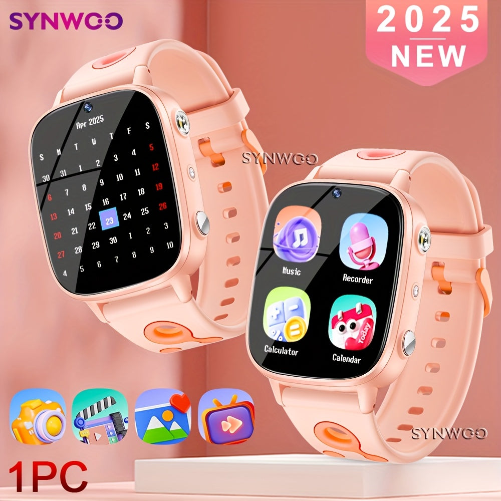 Synwoo Kids Smart Watch with HD Touchscreen Long Lasting Camera & Games