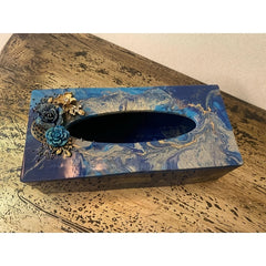 Silicone Tissue Box Resin Mold w/ Lid DIY Epoxy Resin Casting Mould