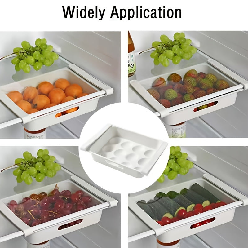 12 Grids Egg Storage Box Kitchen Refrigerator Egg Rack Fresh