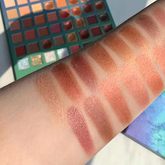 48 Colors Eyeshadow Palette Matte Shimmer Glitter Finish Natural Nude