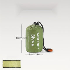 PE Aluminum Film First Aid Sleeping Bag for Outdoor Emergency